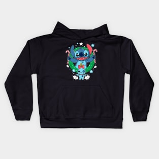 Stitch X Mas Kids Hoodie